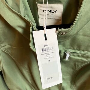 Green utility coat